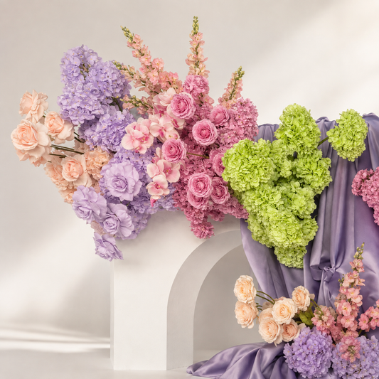 Hanging Floral Arbour Arrangement Demo