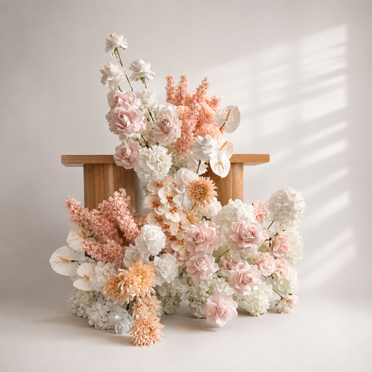 Wedding Table Scape  - Floral Product Package DIY
